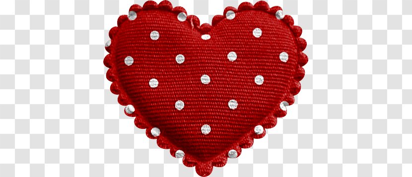 Heart Crochet Pattern - Corazones Rojos Transparent PNG