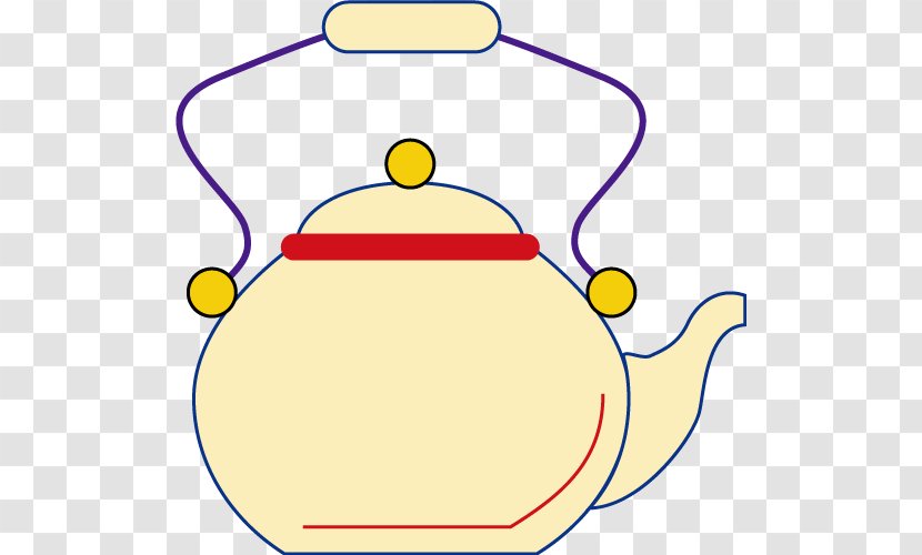 Teapot Kettle Clip Art - Point - Cartoon Vector Yellow Transparent PNG