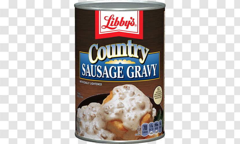 Sausage Gravy Biscuits And Libby's Bacon Transparent PNG