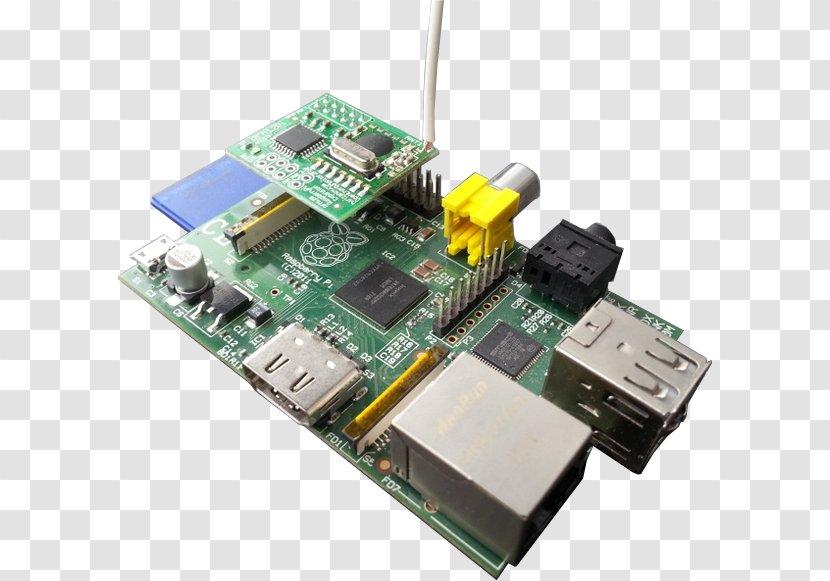 Microcontroller TV Tuner Cards & Adapters Raspberry Pi Electronics Electronic Engineering - Computer Component - External Sending Card Transparent PNG