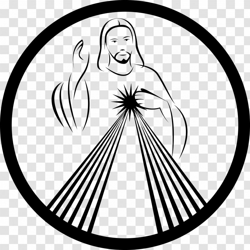 Divine Mercy Sanctuary, Kraków Chaplet Of The Image - Silhouette - Frame Transparent PNG