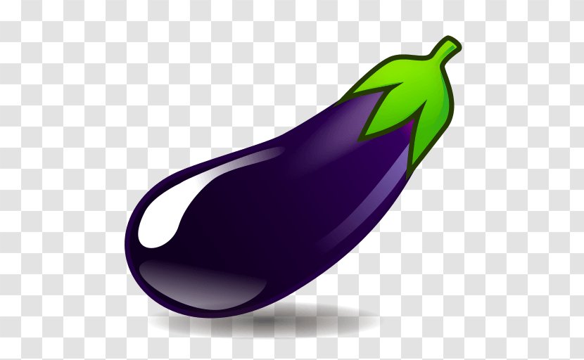 Emojipedia Eggplant Email Heart - Plant Transparent PNG