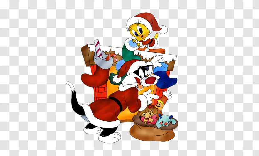 Tweety Sylvester Bugs Bunny Marvin The Martian Christmas - Mysteries Transparent PNG