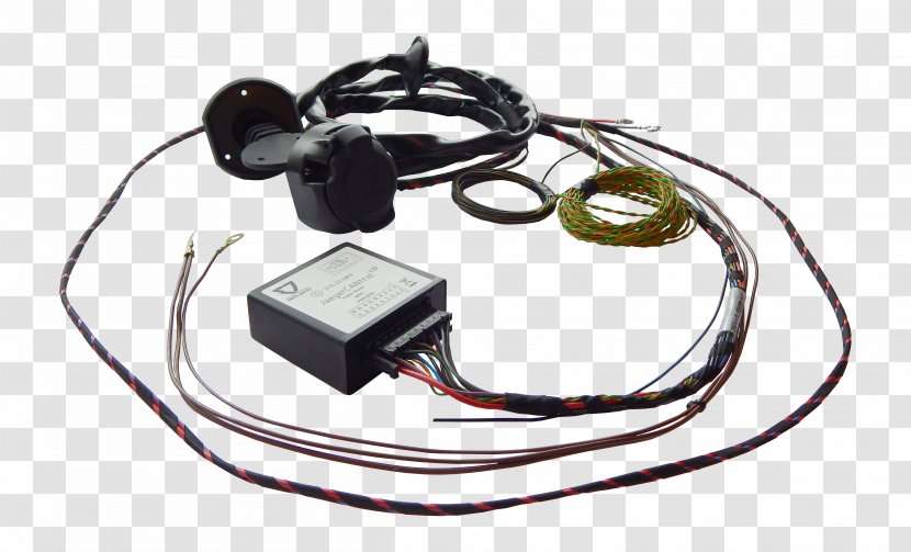 Car BMW 3 Series Tow Hitch Vehicle - Technology - Cable Harness Transparent PNG