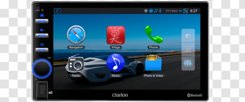 Car Automotive Head Unit ISO 7736 Vehicle Audio Clarion Co., Ltd. - Brand Transparent PNG