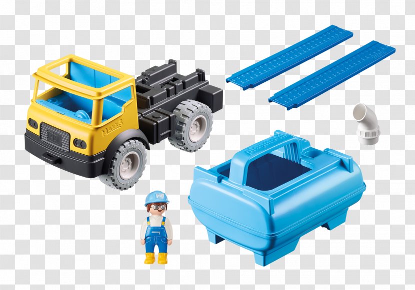 Playmobil Toy Truck Sandboxes Cistern - Vehicle Transparent PNG