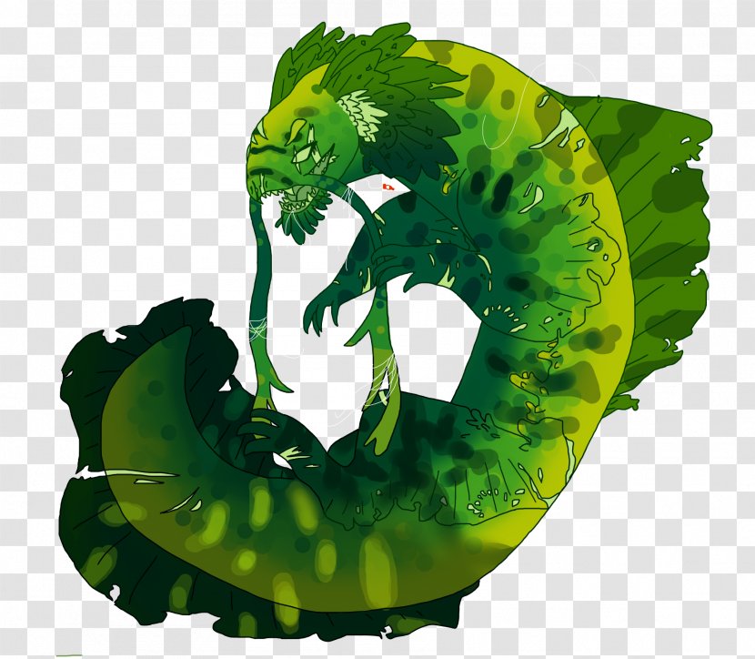 Leaf Vegetable Green Organism Character - Fiction - Swamp Transparent PNG