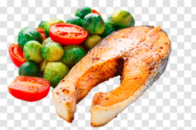 Fish Frying Food Tomato Omega-3 Fatty Acid - Awesome Block Transparent PNG