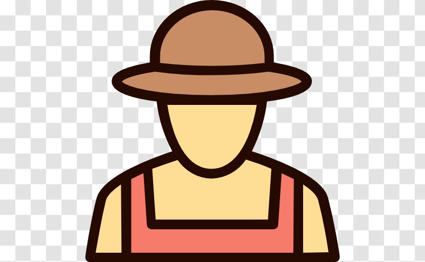 Farmer Clip Art - Fedora - Vector Transparent PNG