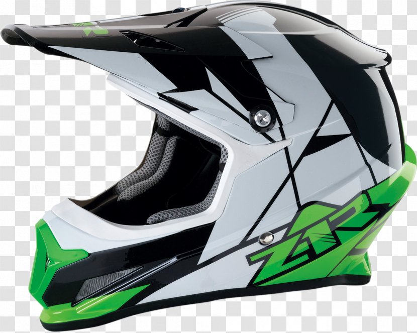 Motorcycle Helmets Off-roading Motocross - Headgear Transparent PNG