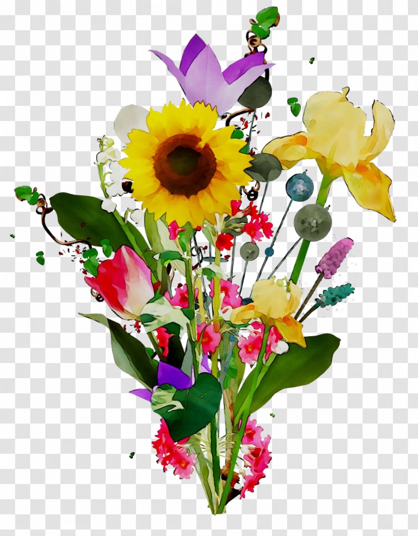 Floral Design Cut Flowers Flower Bouquet Transvaal Daisy - Artificial Transparent PNG