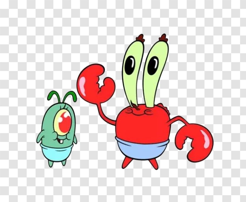 Mr. Krabs Plankton And Karen SpongeBob SquarePants Squidward Tentacles Patrick Star - Mrs Puff - Lovely Cartoon Crab Boss Transparent PNG