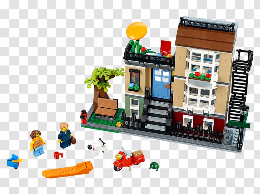 Lego Creator LEGO 31065 Park Street Townhouse Toy Ideas - Duplo Transparent PNG