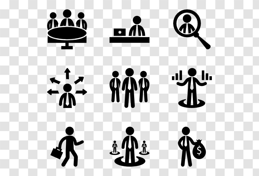 Businessperson Management - Symbol - Business People Transparent PNG
