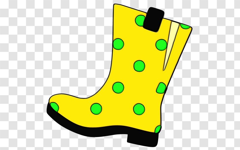 Shoe Green Pattern Line Meter - Footwear Yellow Transparent PNG