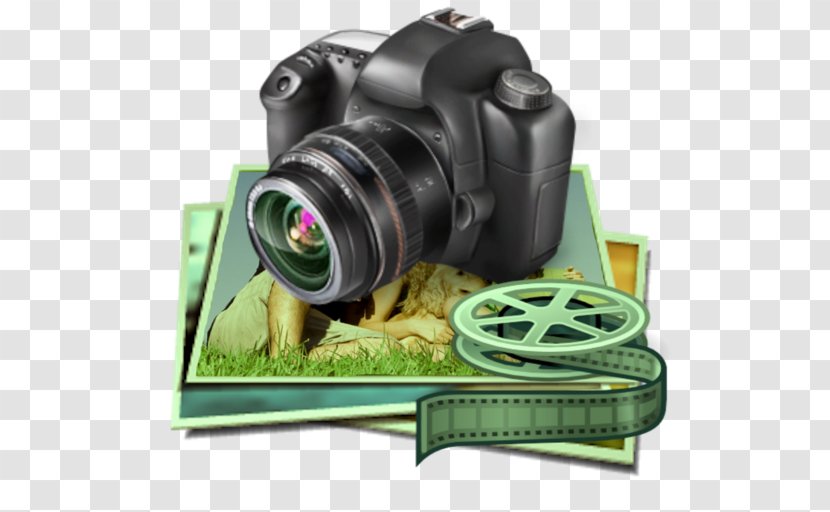 Secure Digital Multimedia Projectors - Single Lens Reflex Camera - Movie Maker Transparent PNG