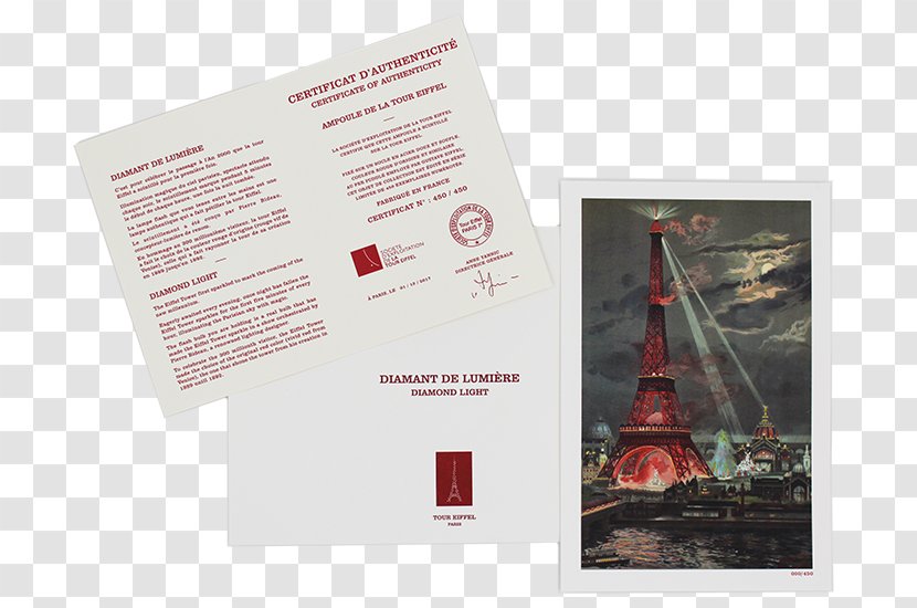 Eiffel Tower Light Diamond Gift - Exposition Universelle Transparent PNG