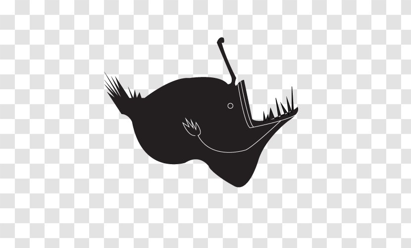 Fish Cartoon - Silhouette Logo Transparent PNG