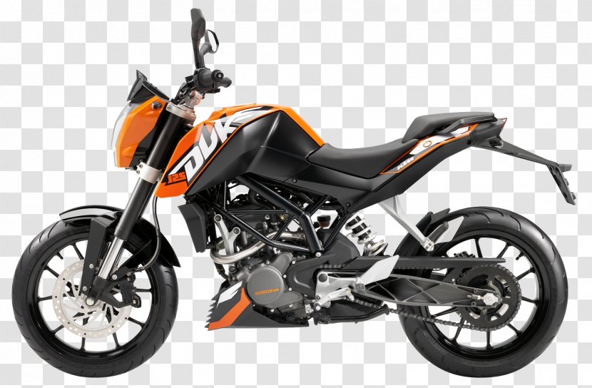 KTM 390 Series Motorcycle 200 Duke - Ktm 125 Transparent PNG