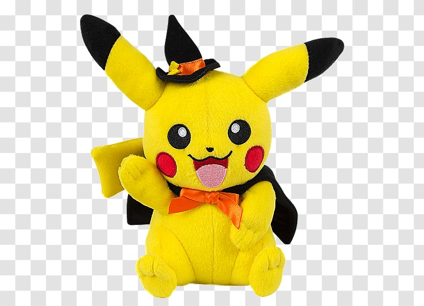 Pikachu Pokémon Ranger Plush Stuffed Animals & Cuddly Toys - Halloween Transparent PNG