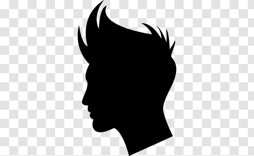 Hairstyle Beauty Parlour Male - Face - Hair Shape Transparent PNG