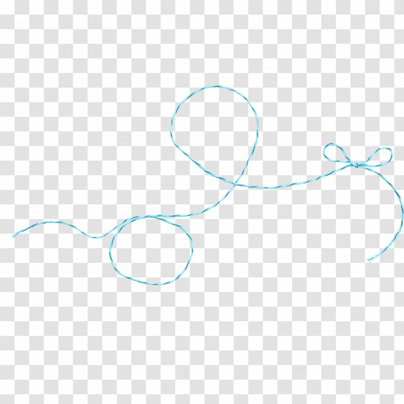 Animal Font - Text - Blue Dotted Line Rope Transparent PNG
