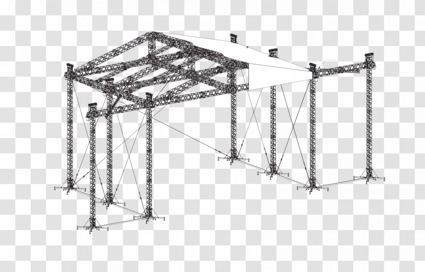 Timber Roof Truss Aluminium Pitch - Steel Transparent PNG