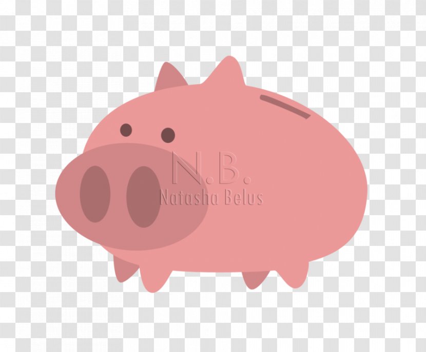 Pig Snout Pink M - Mammal Transparent PNG