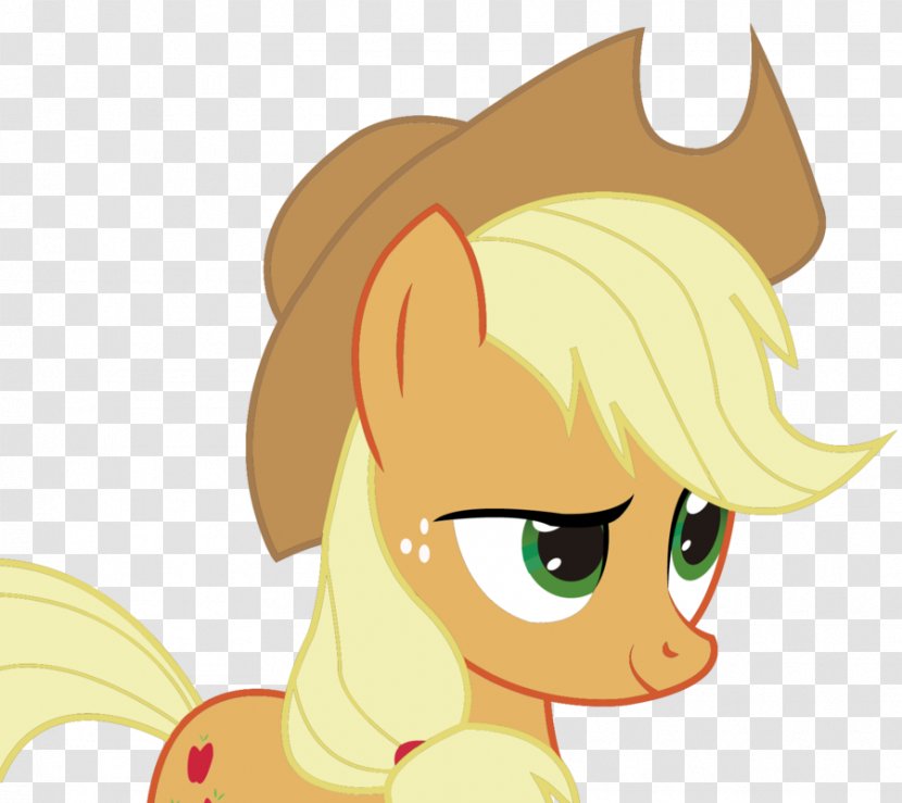 Pony Applejack Princess Luna Rainbow Dash Celestia - Brown Hair - My Little Transparent PNG