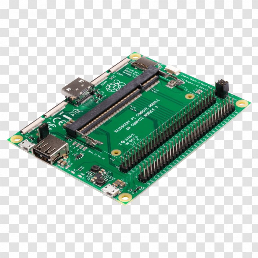 Raspberry Pi 3 Input/output Computer Printed Circuit Boards - Linux Distribution Transparent PNG