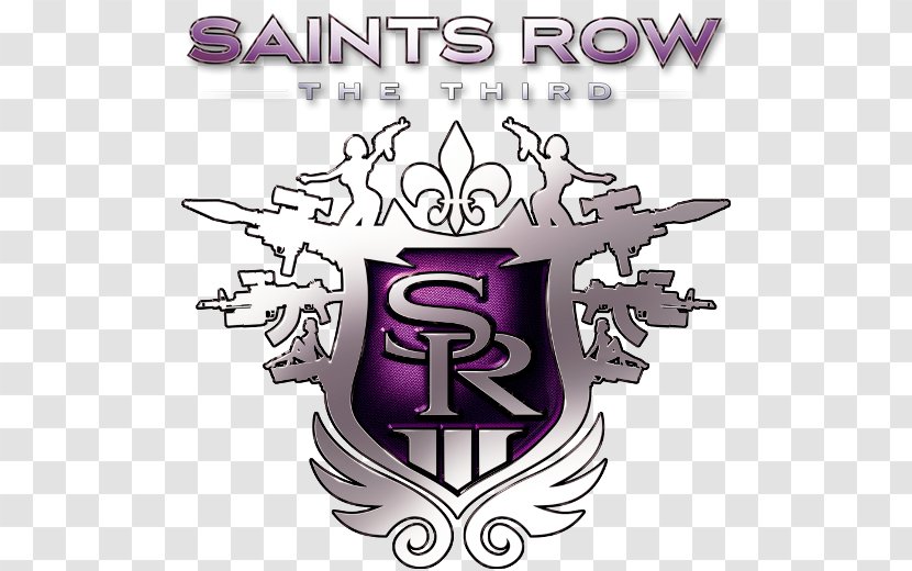 Saints Row: The Third Row IV 2 Gat Out Of Hell - Logo Transparent PNG