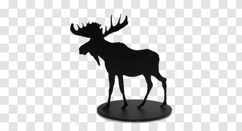 Moose Art Anvil Island Deer Dance - Christmas Day - Cinder Block Transparent PNG