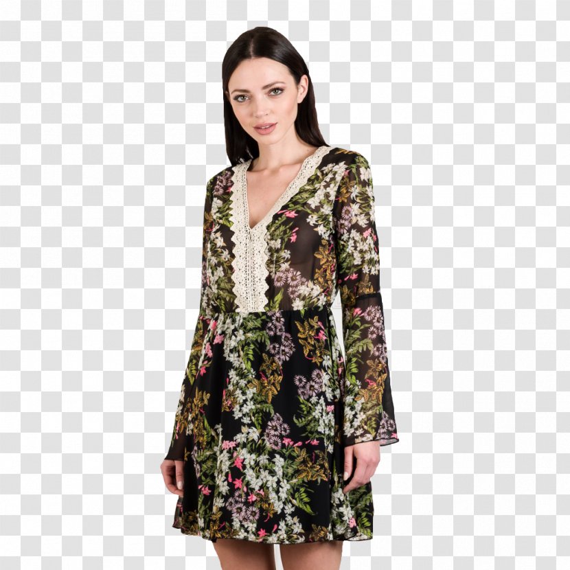 Dress Sleeve Muslin Clothing Shoulder - Price Transparent PNG