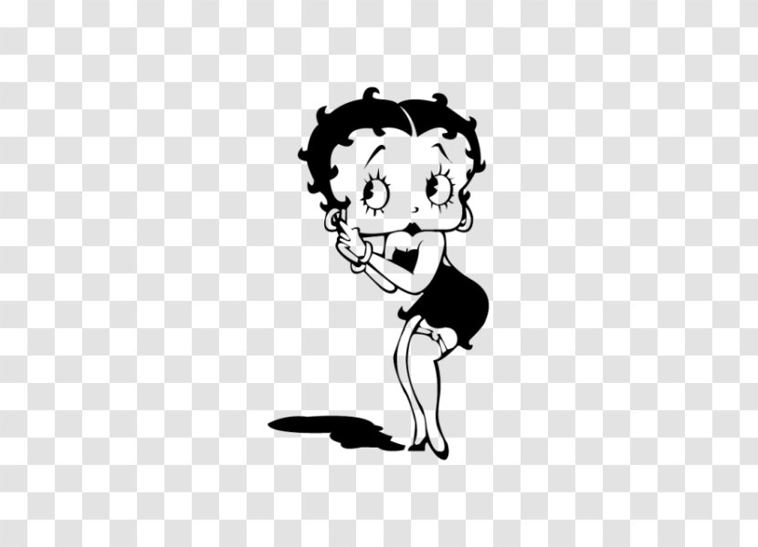 Betty Boop Vector Graphics Adobe Illustrator Artwork Image Animated Cartoon - Flower - Boo Transparent PNG