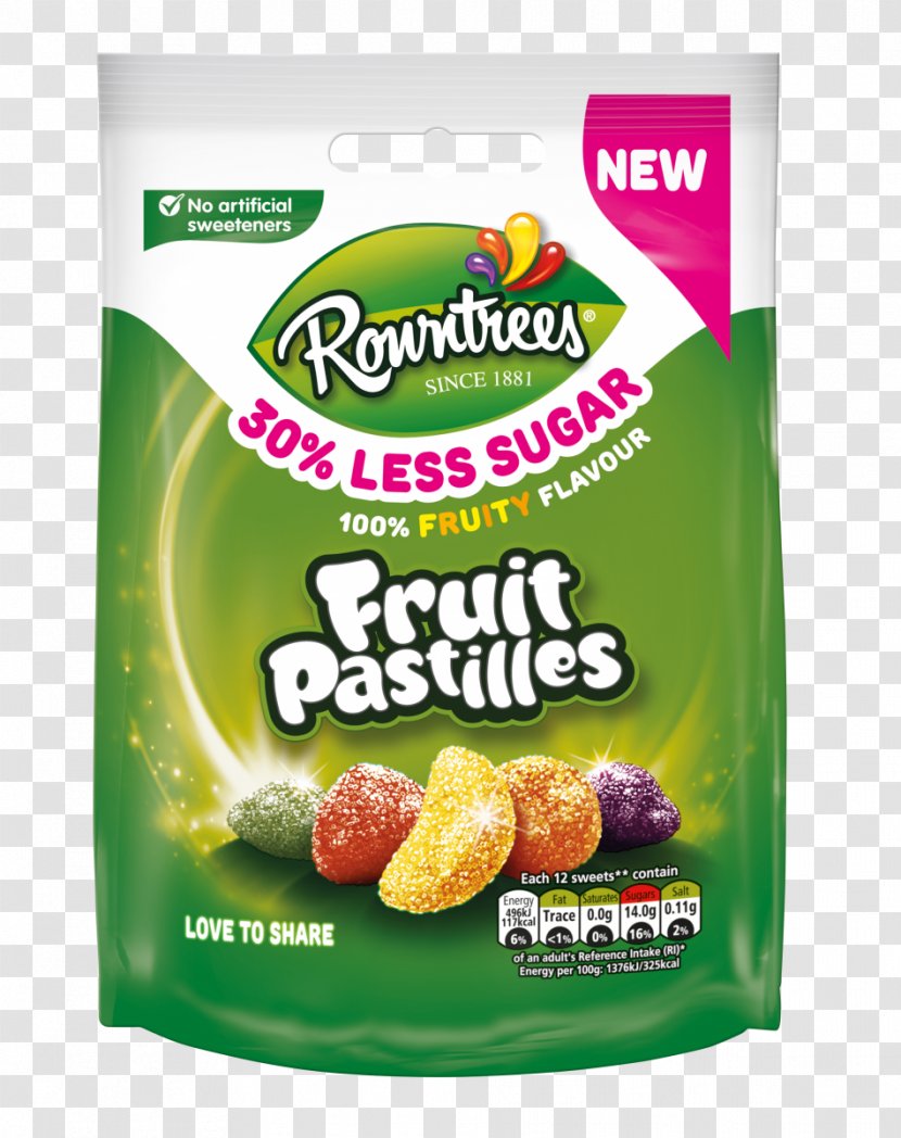 Rowntree's Fruit Pastilles Gummi Candy - Food Transparent PNG