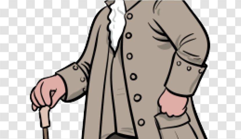 Thomas Jefferson Cartoon - Gesture - Jacket Transparent PNG