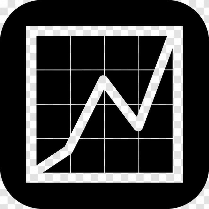 Statistics - Logo - Black And White Transparent PNG