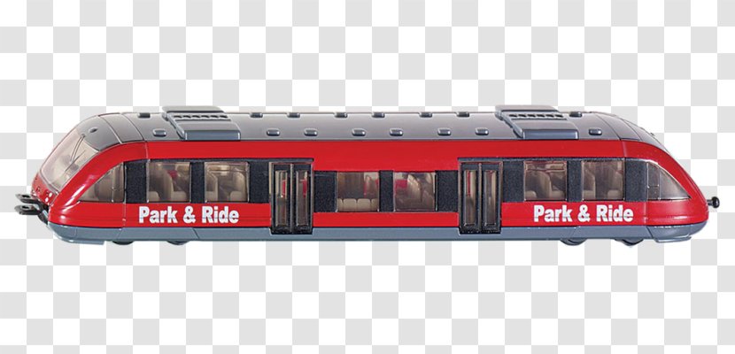 Train Siku Toys Park And Ride Price - Rail Transport Modelling - Metal Toy Trains Transparent PNG