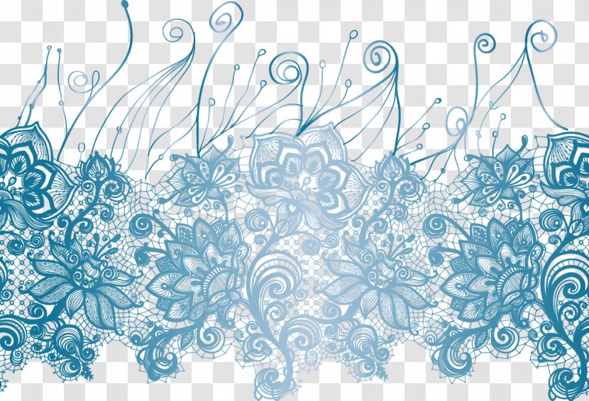 Download - Tree - Beautiful Lace Band Transparent PNG