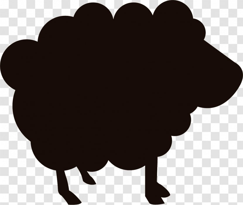 Sheep Clip Art Meat Silhouette - Paper Transparent PNG