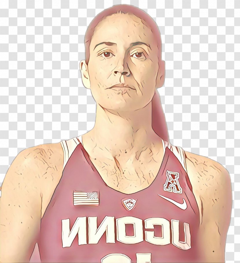 Basketball Player Pink Shoulder Forehead Neck - Chin - Sportswear Transparent PNG