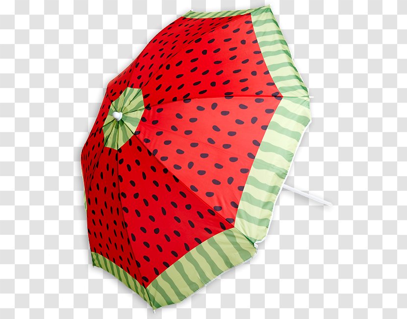 Watermelon Fruit - Melon - Beach Umbrella Transparent PNG