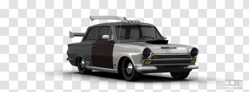 Classic Car Motor Vehicle Compact Model - Lotus Cortina Transparent PNG