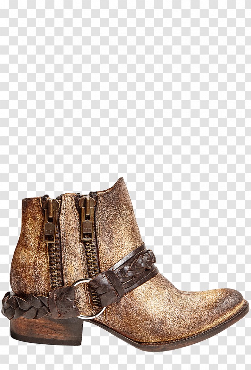 Cowboy Boot Suede Shoe - Cargo Transparent PNG