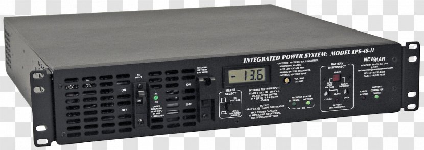 Power Supply Unit UPS Converters 19-inch Rack Switched-mode - Stereo Amplifier Transparent PNG