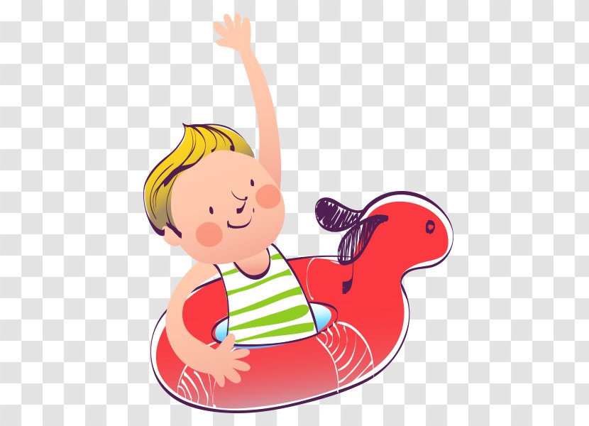 Child Clip Art - Shoe - Cartoon Hand Painted Swim Picture Transparent PNG