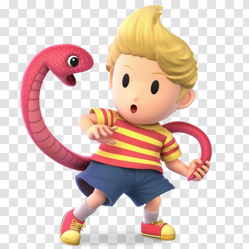 Super Smash Bros. Ultimate For Nintendo 3DS And Wii U Mother 3 Switch Lucas - Play Transparent PNG
