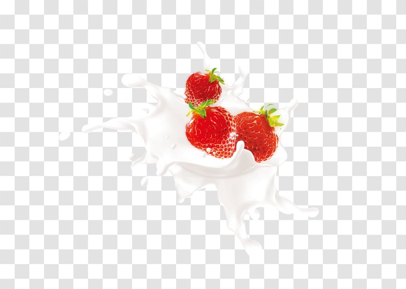 Juice Strawberry Pie Milk Waffle - Flavor Transparent PNG