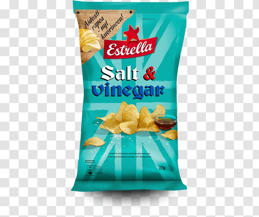 Potato Chip Salt Estrella Kala Namak Butterscotch - Baking Powder - And Vinegar Transparent PNG
