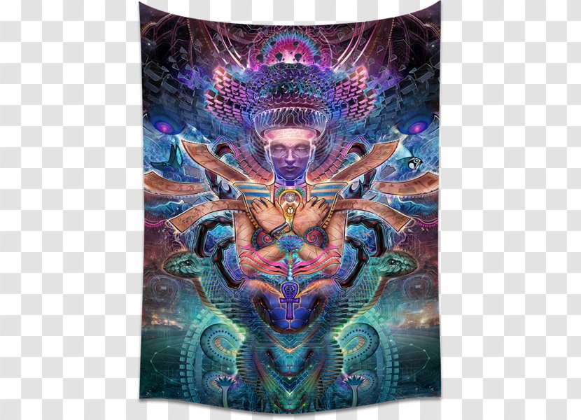 Visionary Art Psychedelic Artist - Photography - Tapestry Transparent PNG